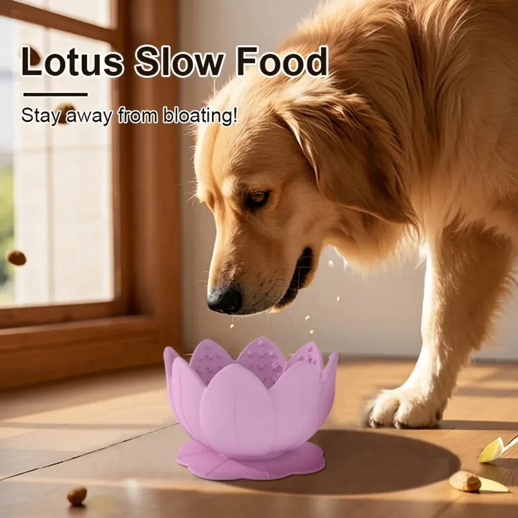 Shape Food Grade Material Dog Slow Feeder Bowl Non Slip Promote
