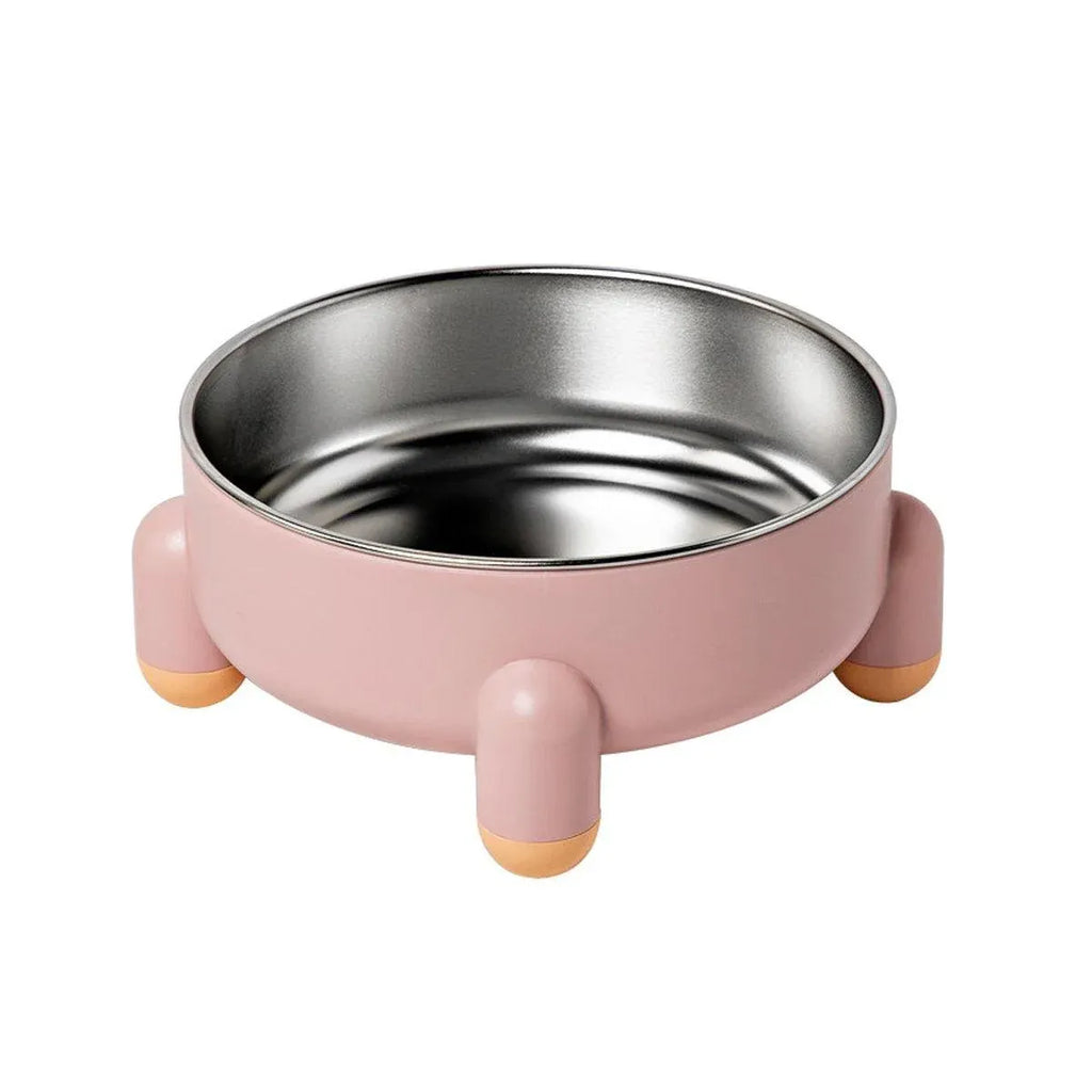 Anti-Tip Stainless Steel Dog Bowl Pet Basin