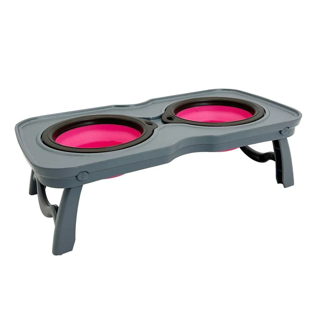 Portable Pet Water and Food Bowl