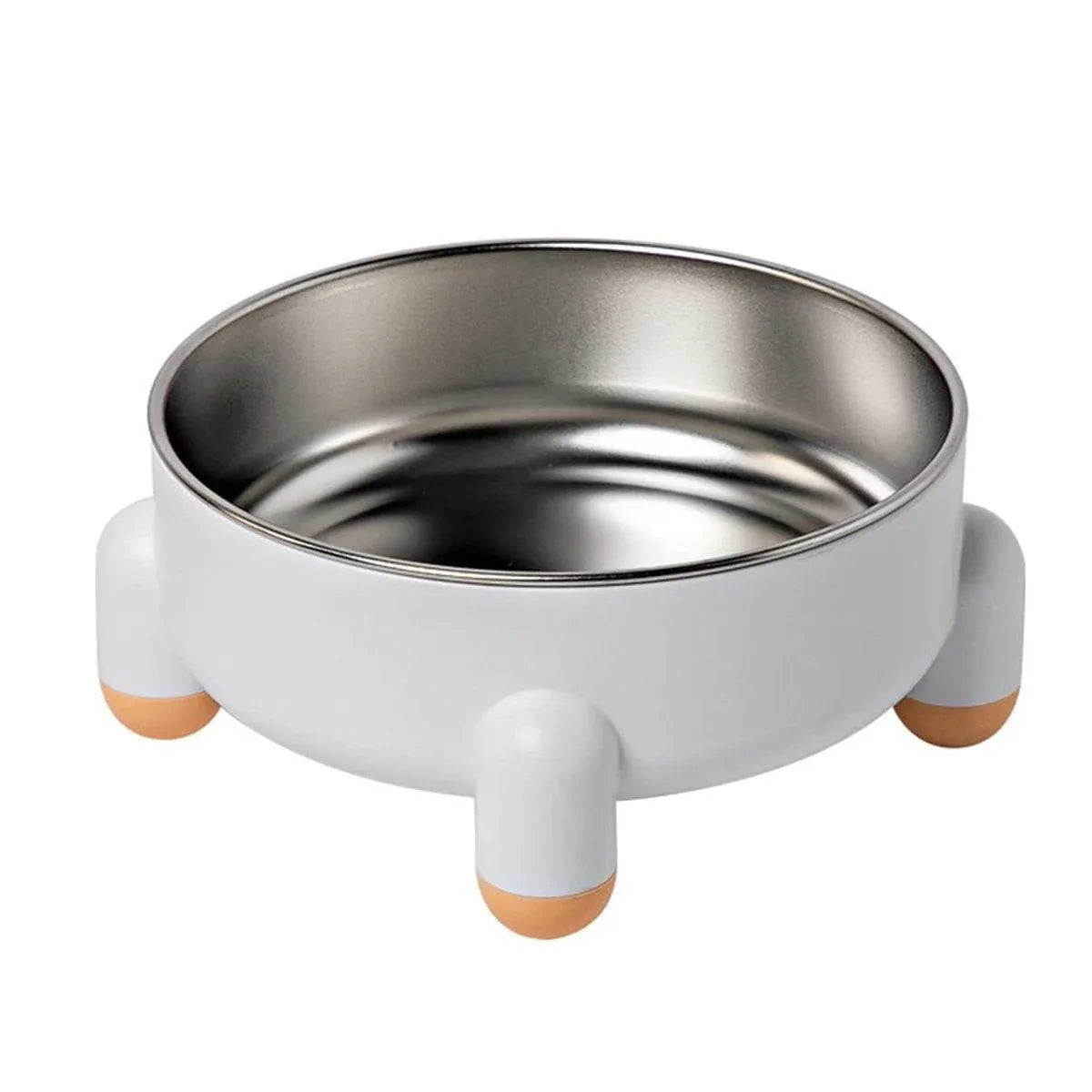 Anti-Tip Stainless Steel Dog Bowl Pet Basin