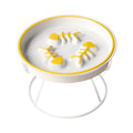 Ceramic Cat Bowl Slow Feeder Pet Food Tray