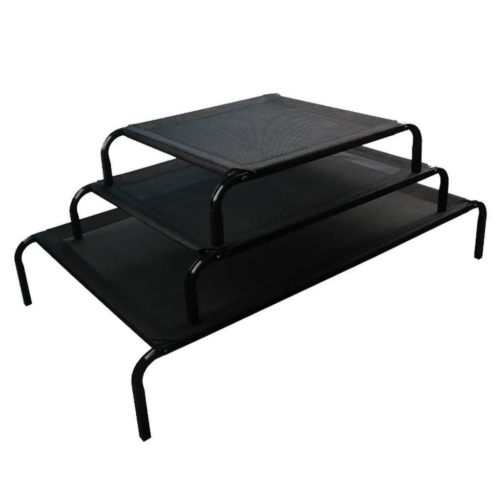Heavy Duty Pet Raised Bed Elevated Trampoline Hammock Cat Dog Raised