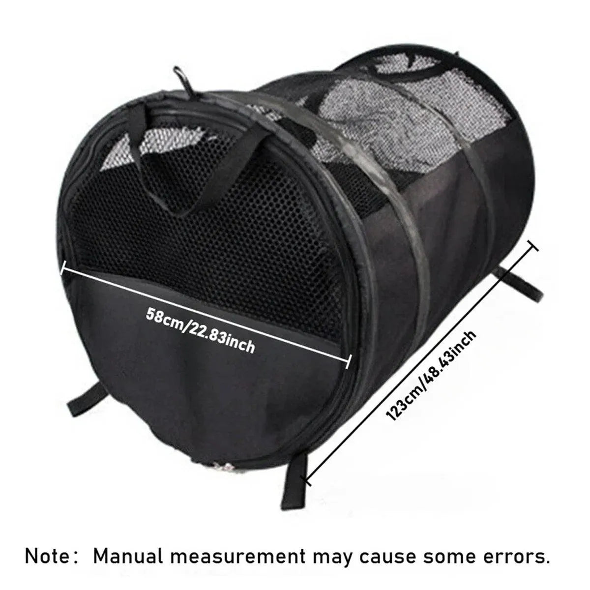Foldable Pet Car Carrier Bag Breathable Travel Tent Portable Kennel