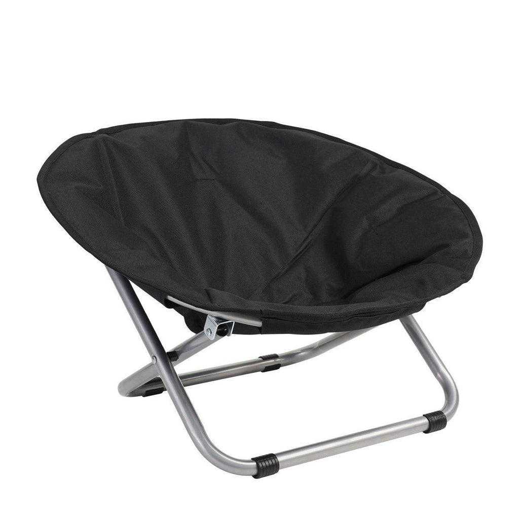 Folding Pet Bed Chair Portable Round Dog Bed Cat Bed Cushion