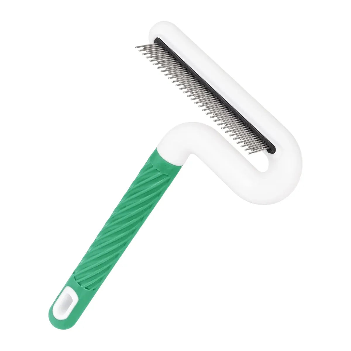 T Type Pet Grooming Rake Comb Stainless Steel
