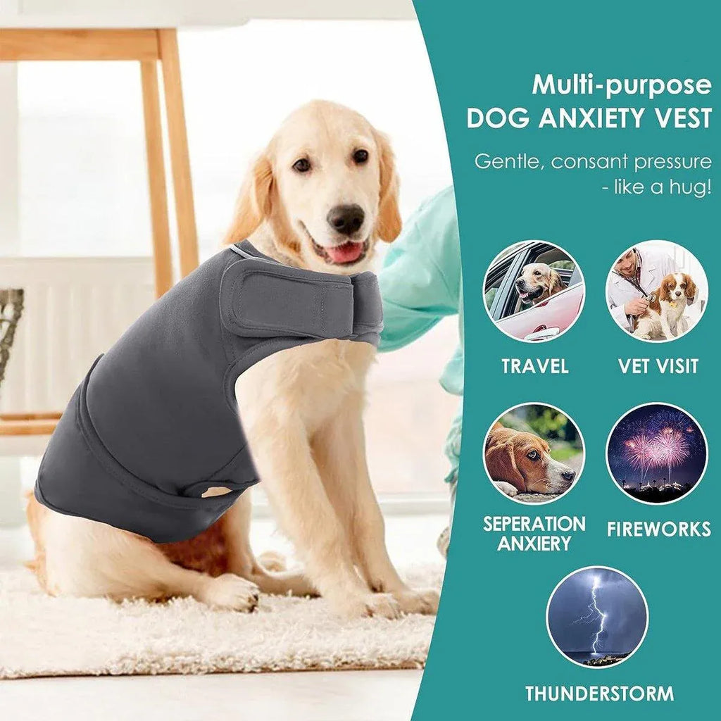 Pet Comfort Dog Relief Vest Jacket Soft Anxiety Coat