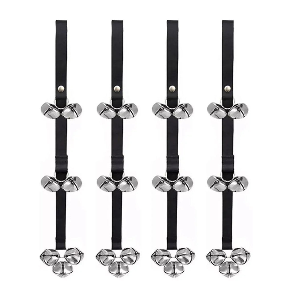 4PCS Pet Training Doorbell Rope Cat Teaser Toy Bell Interactive Play