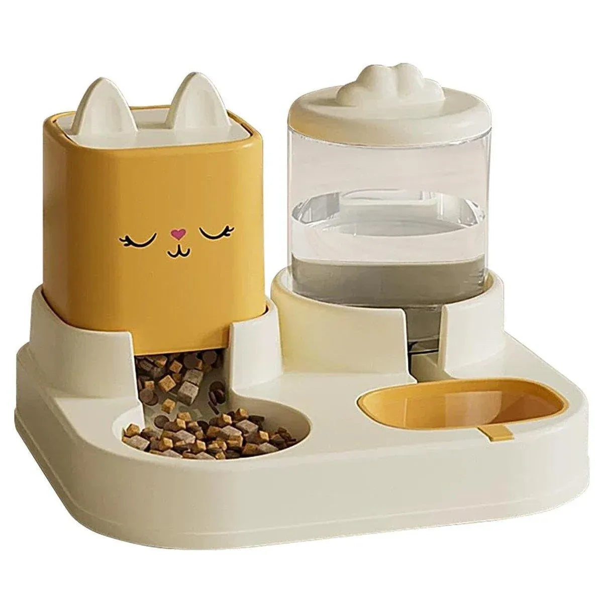 Pet Cartoon Feeding Bowl Universal Water Feeder Cat Dog Food Dish