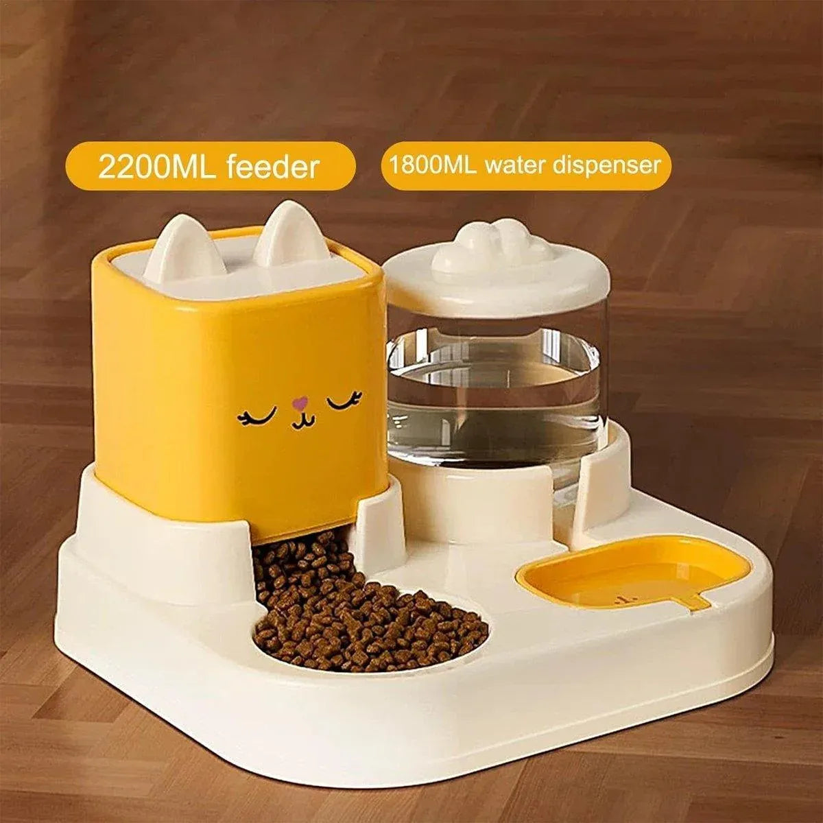 Pet Cartoon Feeding Bowl Universal Water Feeder Cat Dog Food Dish