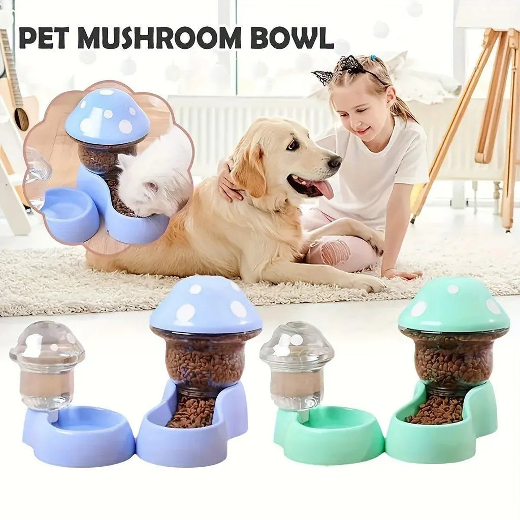 Cat Bowl Pet Feeding Bowl Double Dog Food Water Bowl