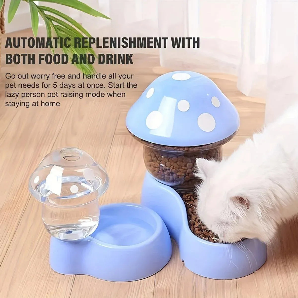 Cat Bowl Pet Feeding Bowl Double Dog Food Water Bowl
