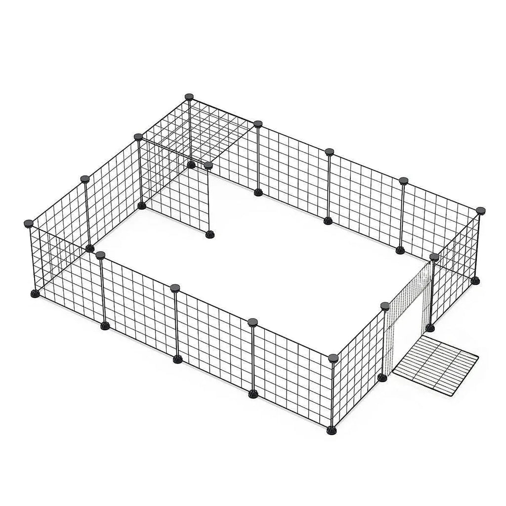 16pcs Large Cat Cage Indoor Cat Villa Double Layer Cat House