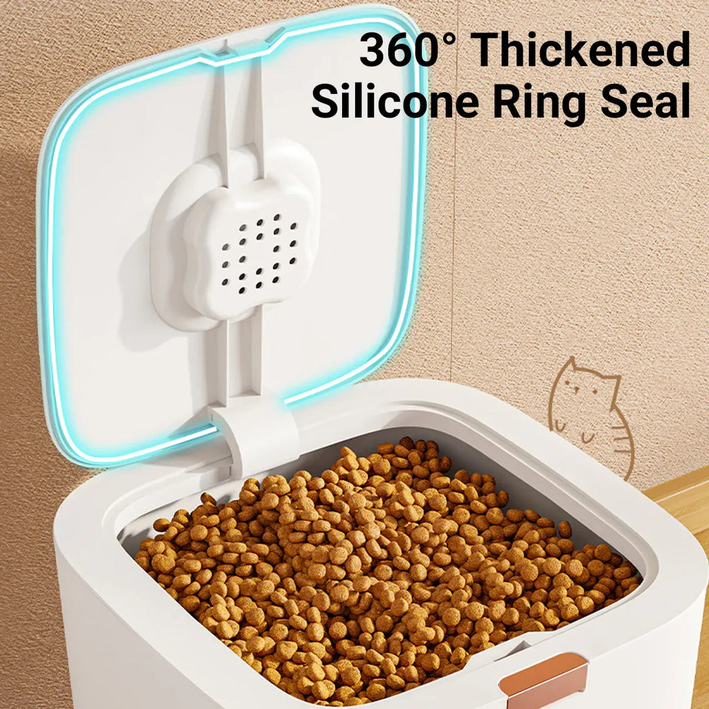Pet Large Storage Bucket Food Sealed Container Airtight Moisture