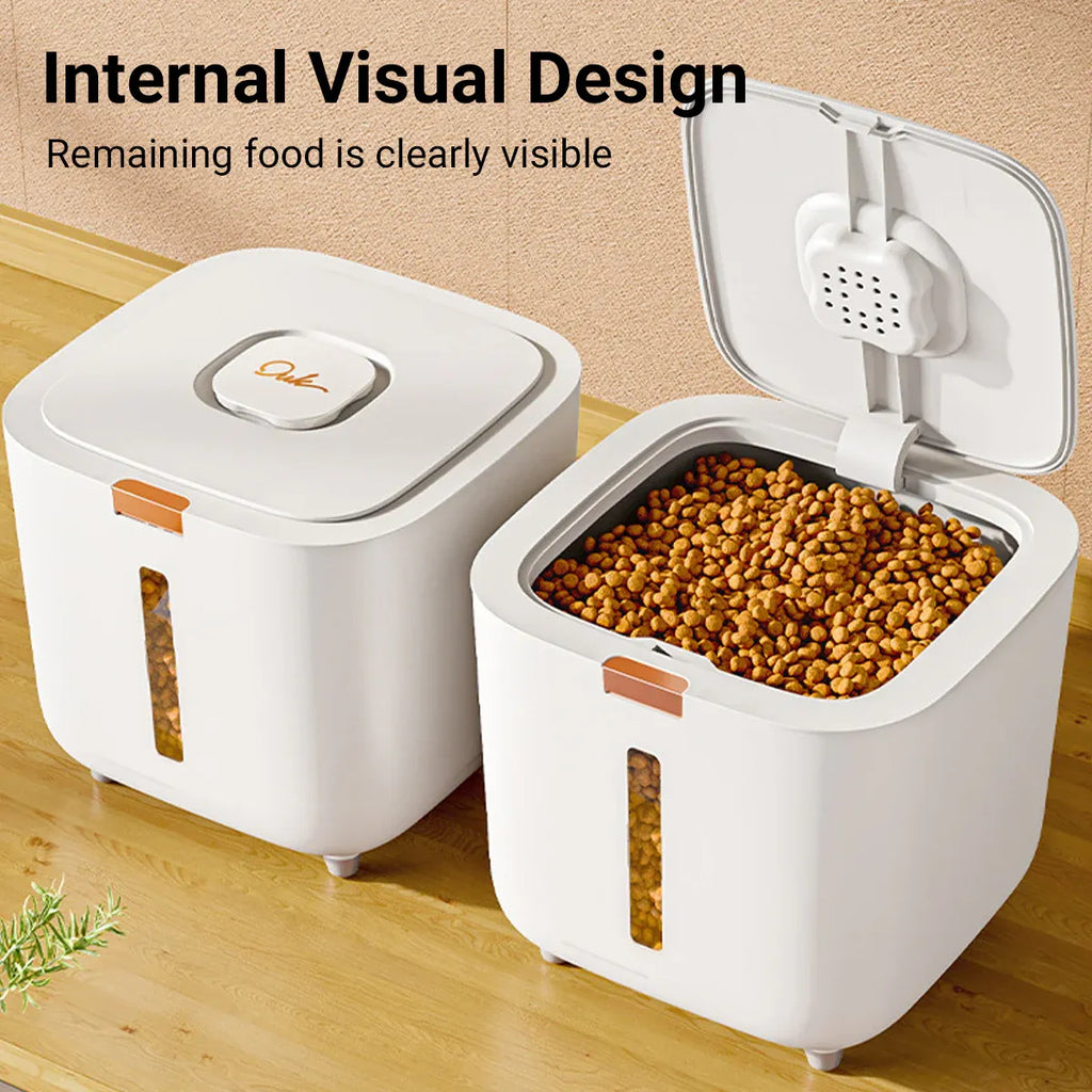 Pet Large Storage Bucket Food Sealed Container Airtight Moisture