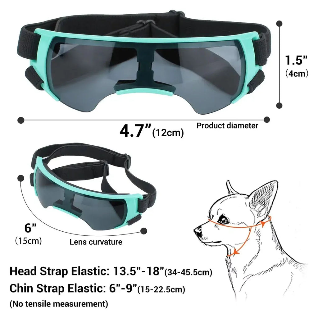 Pet Dog Sunglasses Goggles UV Eye Shield