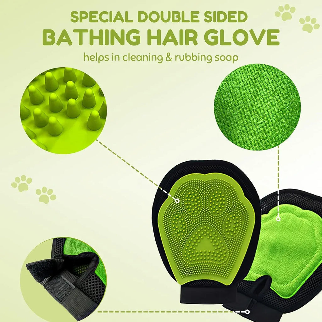 3PCS Pet Grooming Cleaning Kit Pet Hair Remover Tools