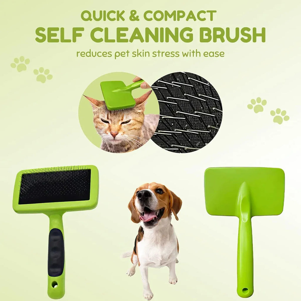 3PCS Pet Grooming Cleaning Kit Pet Hair Remover Tools