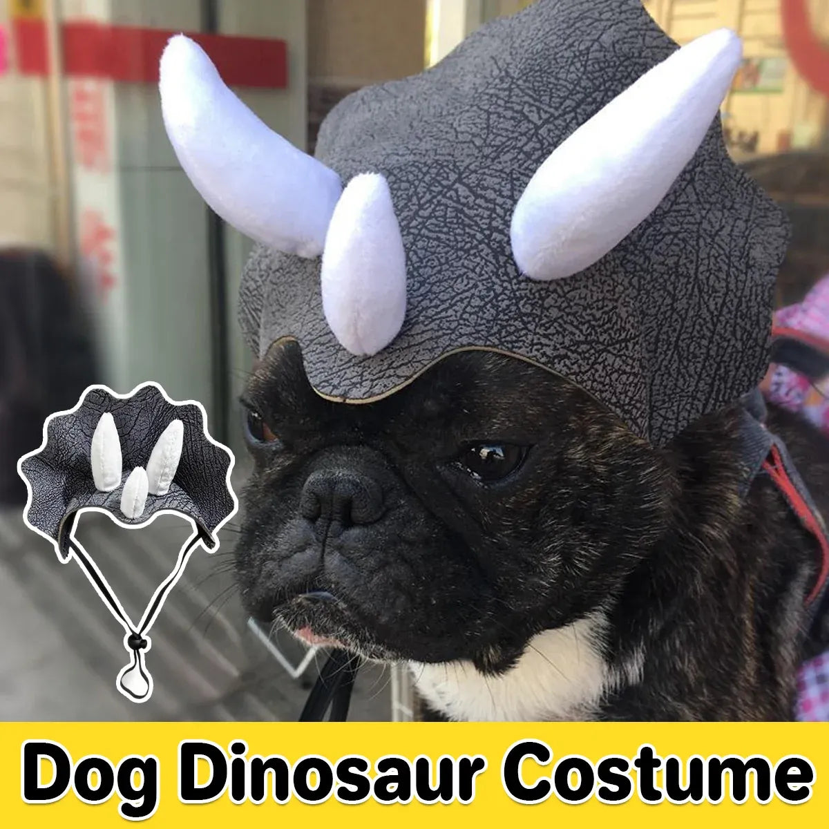 Pet Dinosaur Hat Costume Cute Animal Costume Headwear Durable Soft
