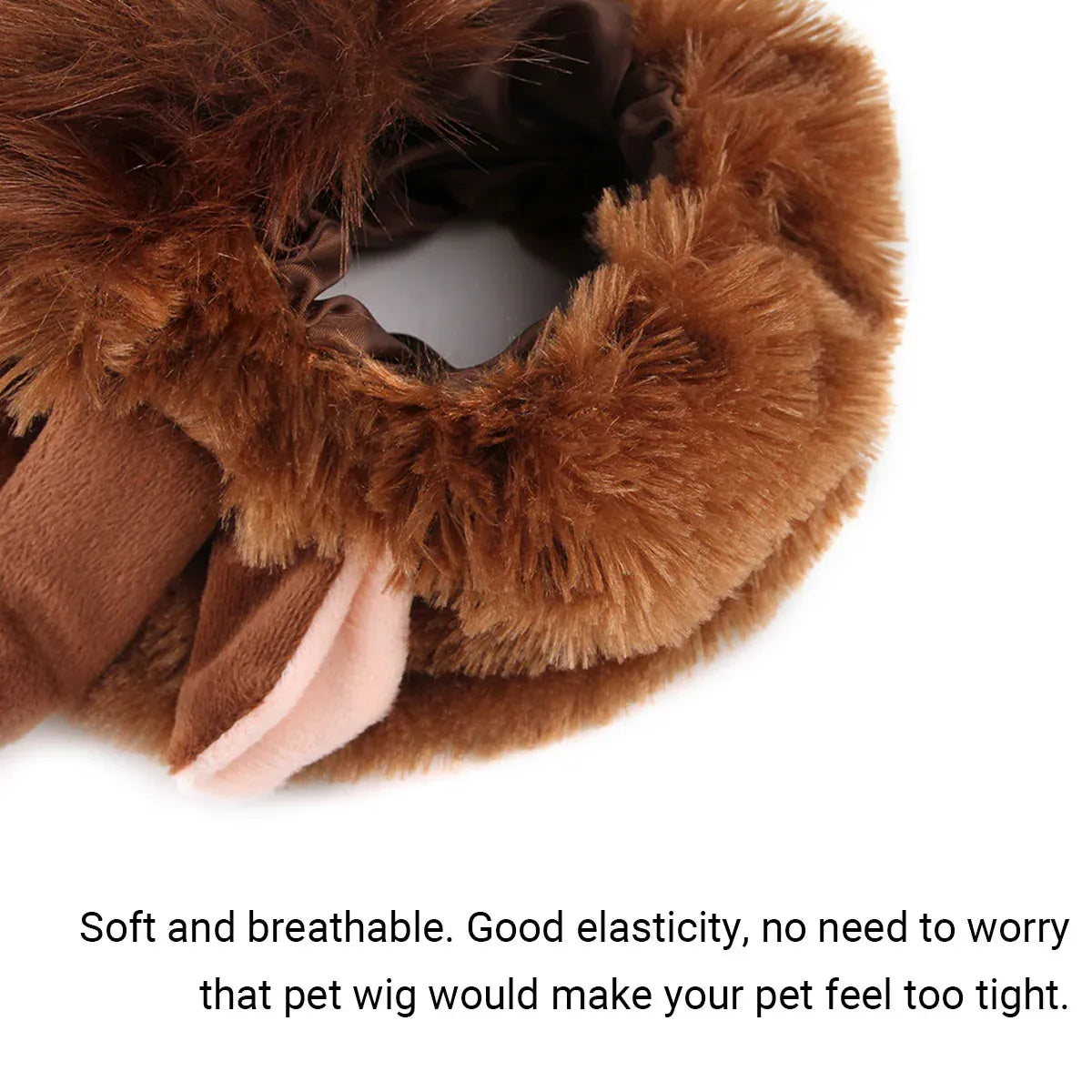 Pet Horn Wigs Headwear Adjustable