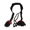 Cat Headwear Handmade Braid Hat Cat Wig Hat Cat Hair Accessory Pet