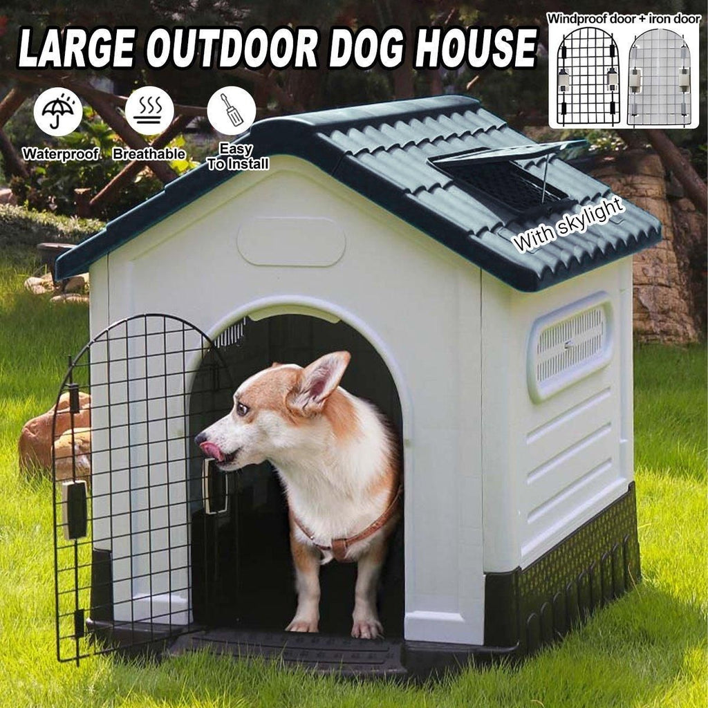 Dog Kennel Four Seasons Sunscreen Rainproof Outdoor Pet Shelter
