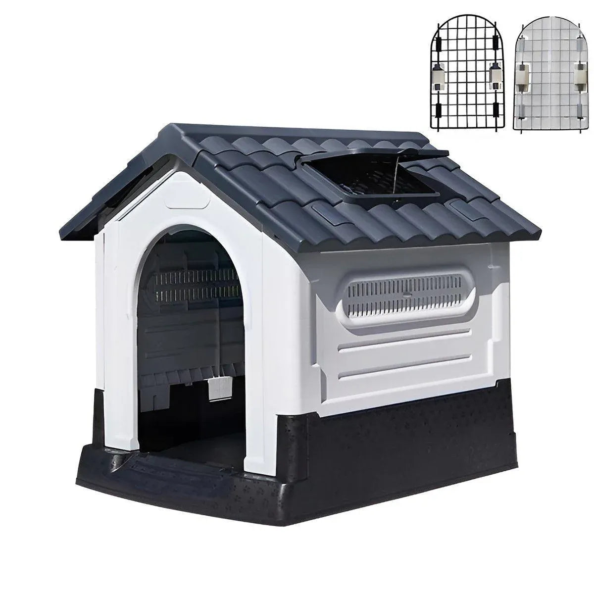 Dog Kennel Four Seasons Sunscreen Rainproof Outdoor Pet Shelter
