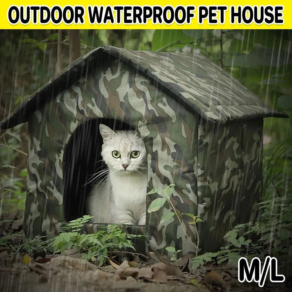 Waterproof Outdoor Cat Nest Stray Pet Hiding Nest Simple Dog House
