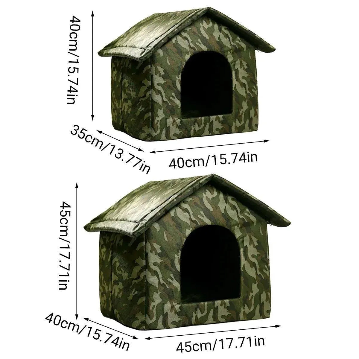 Waterproof Outdoor Cat Nest Stray Pet Hiding Nest Simple Dog House