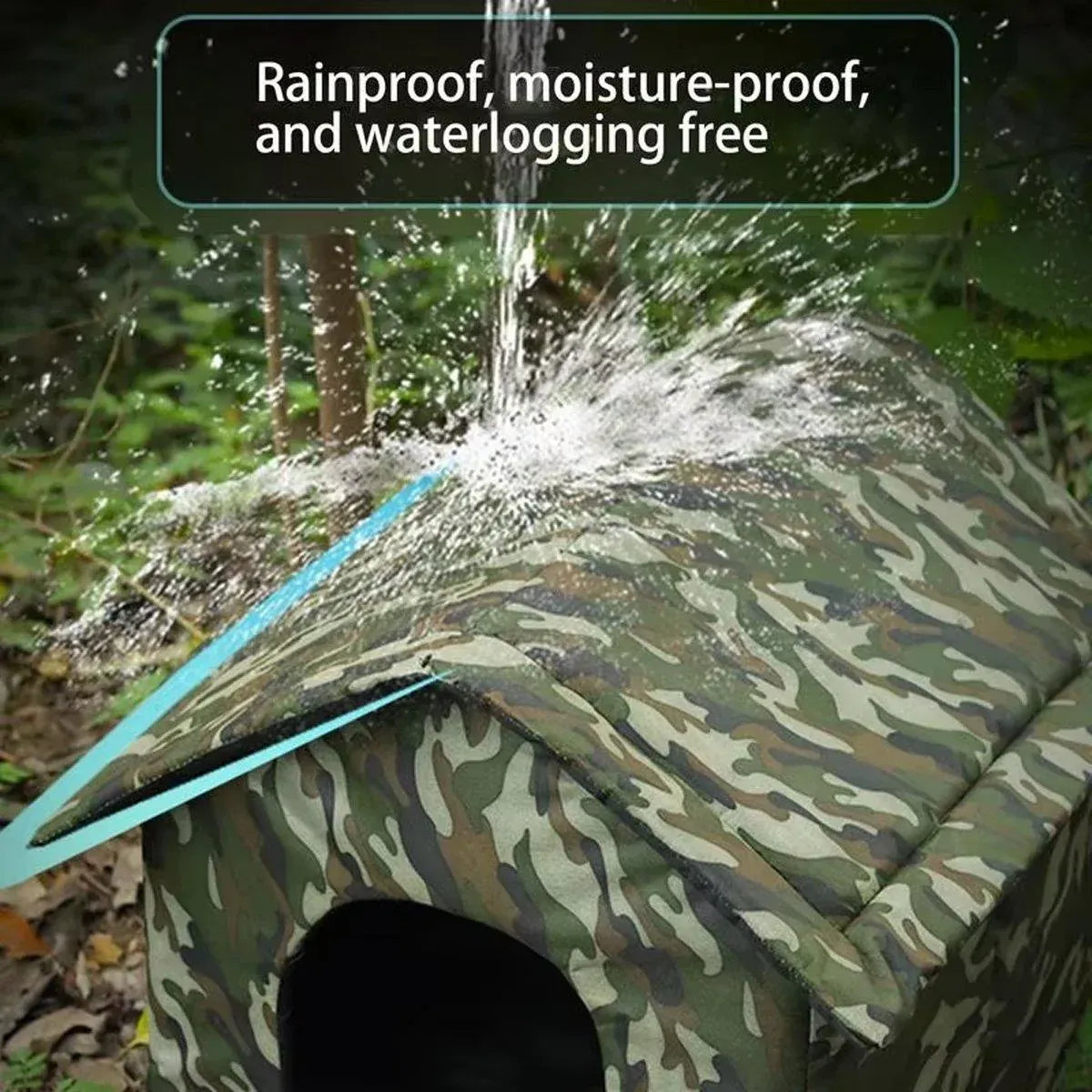 Waterproof Outdoor Cat Nest Stray Pet Hiding Nest Simple Dog House