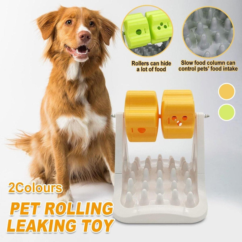 Roller Type Leaky Slow Food Toy Automatic Feeders