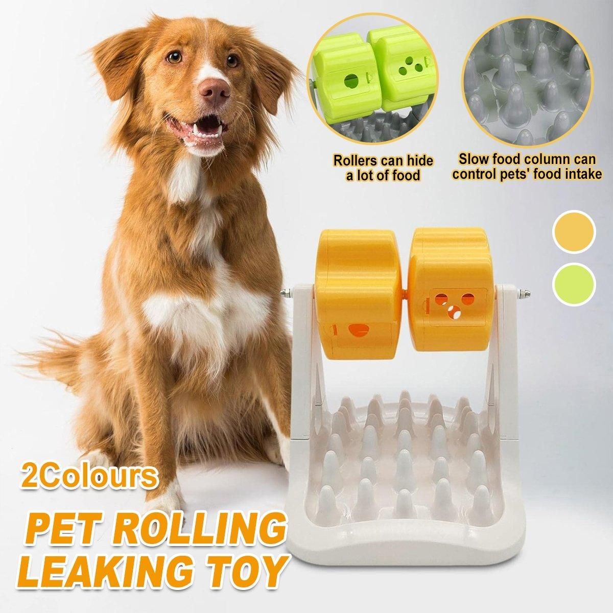 Roller Type Leaky Slow Food Toy Automatic Feeders