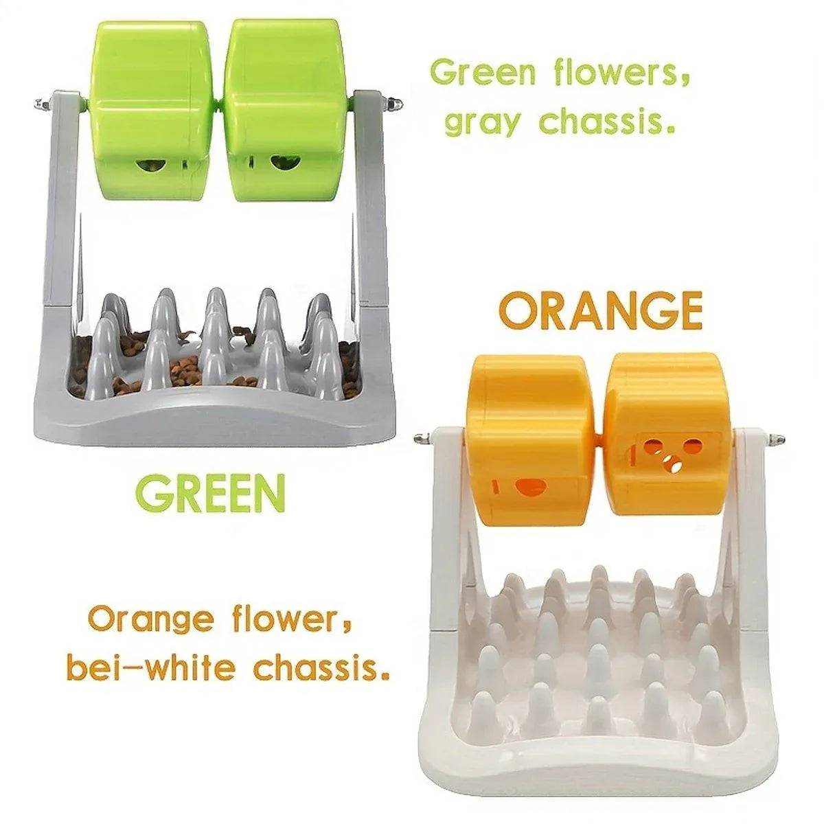 Roller Type Leaky Slow Food Toy Automatic Feeders