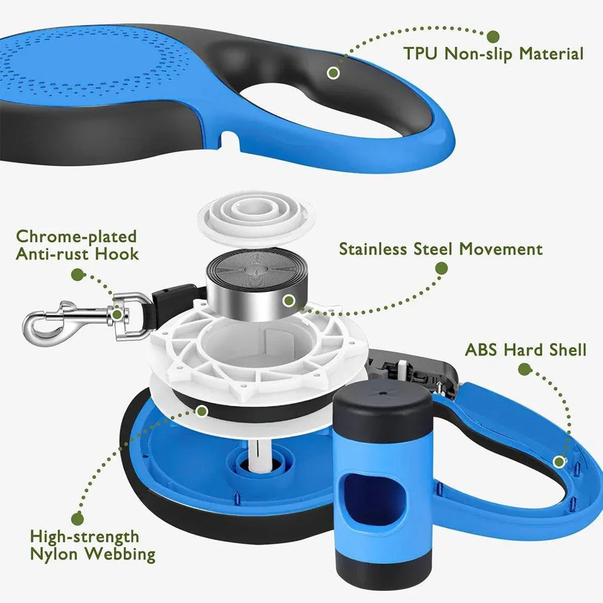 Durable Pet Leash for Small Dogs Adjustable Dog Leash Comfortable Pet
