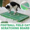 Football Field Shaped Cat Scratching Board Durable Non-Shedding