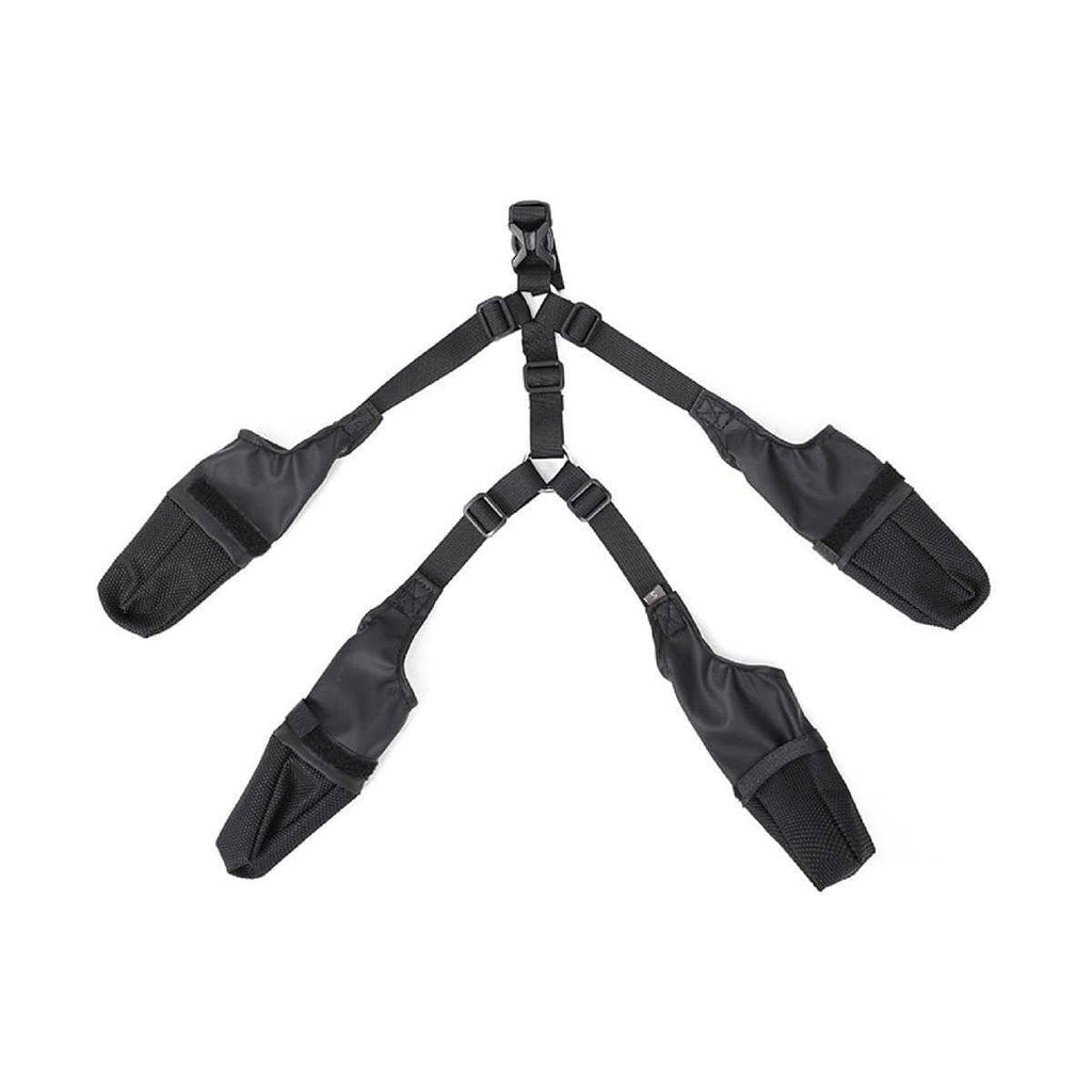 Dog Adjustable Suspender Boots Waterproof Dog Shoes Anti-Slip Pet Paw