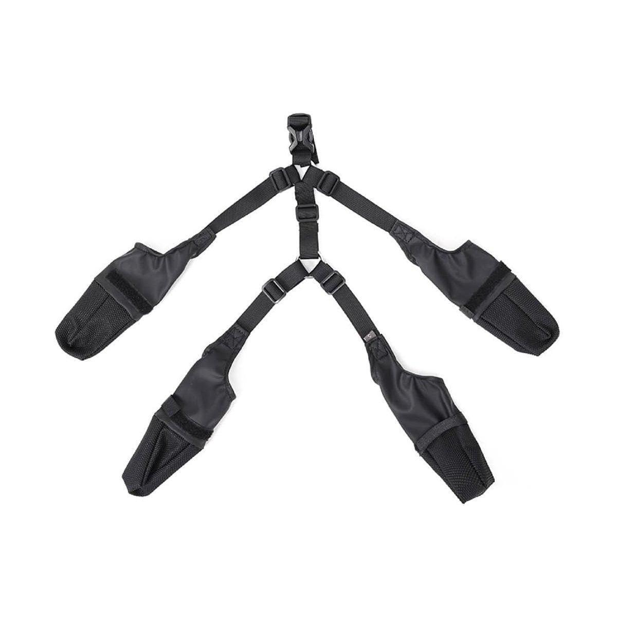 Dog Adjustable Suspender Boots Waterproof Dog Shoes Anti-Slip Pet Paw