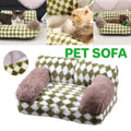 Dog Cat Sofa Warm Pet Sofa for Cats and Small Dogs Comfortable