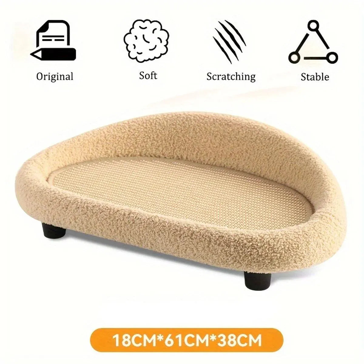 Large Cat Scratching Board Sofa Scratch Resistant Nest