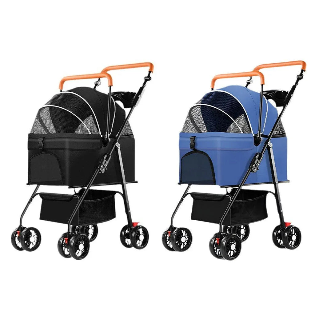 Foldable 2 in 1 Pet Stroller