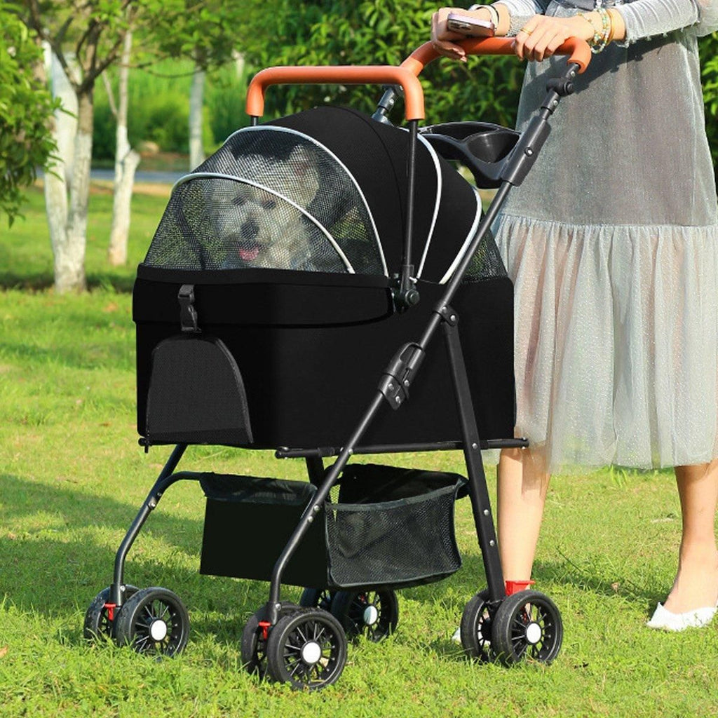 Foldable 2 in 1 Pet Stroller