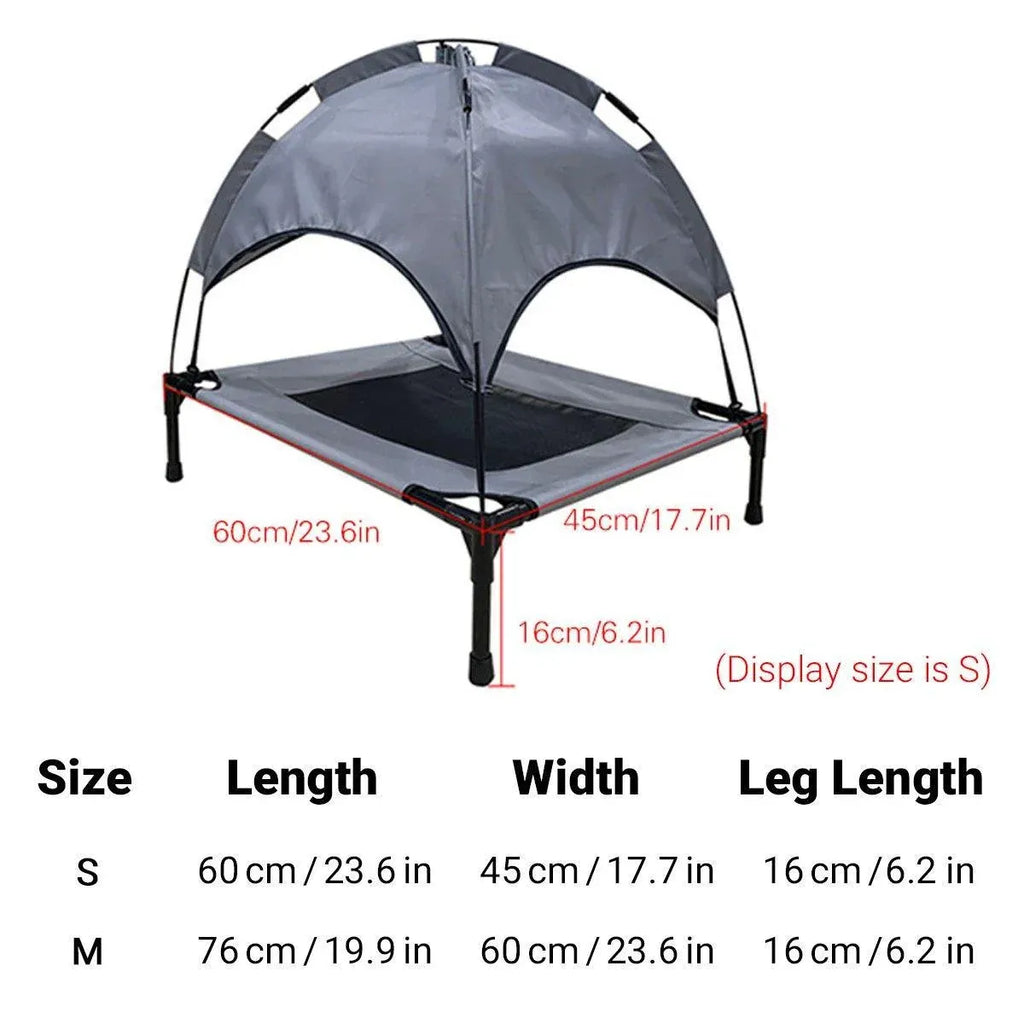 Portable Pet Travel Tent Foldable Dog Cat Camping Shelter Outdoor