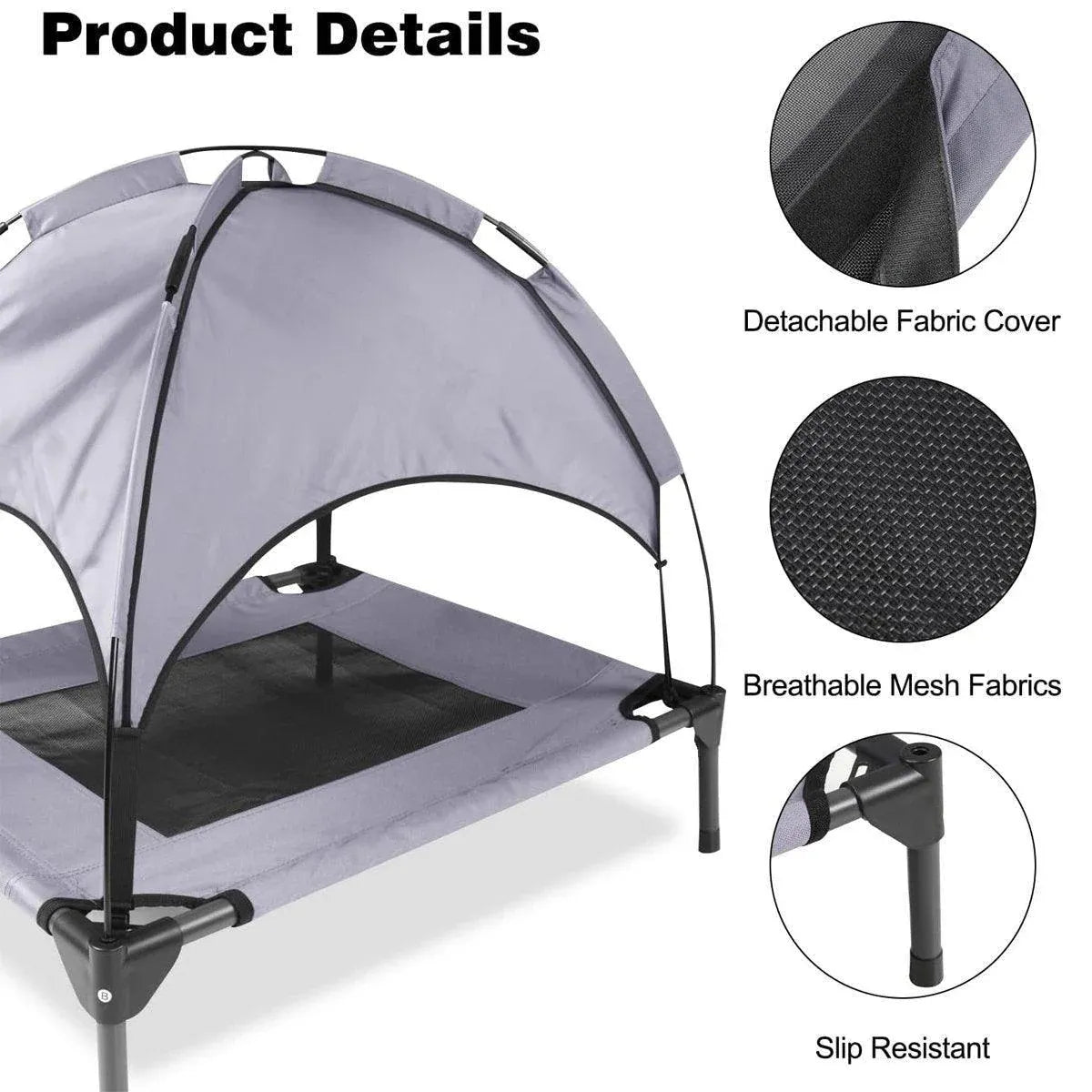 Portable Pet Travel Tent Foldable Dog Cat Camping Shelter Outdoor