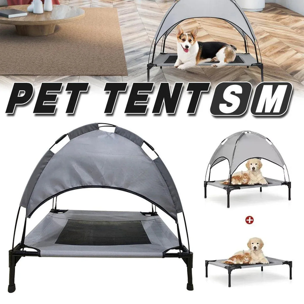 Portable Pet Travel Tent Foldable Dog Cat Camping Shelter Outdoor