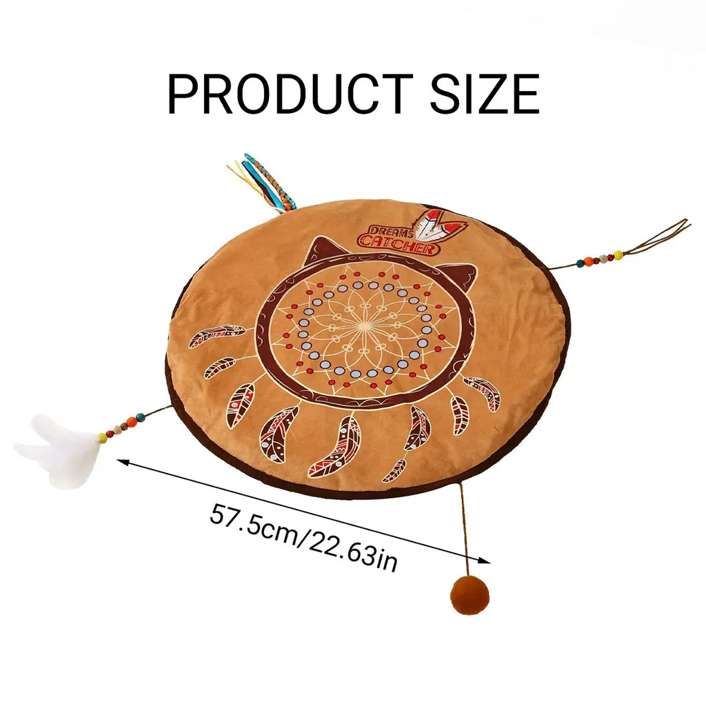 Bohemian Style Pet Bed Mat Washable Non Slip