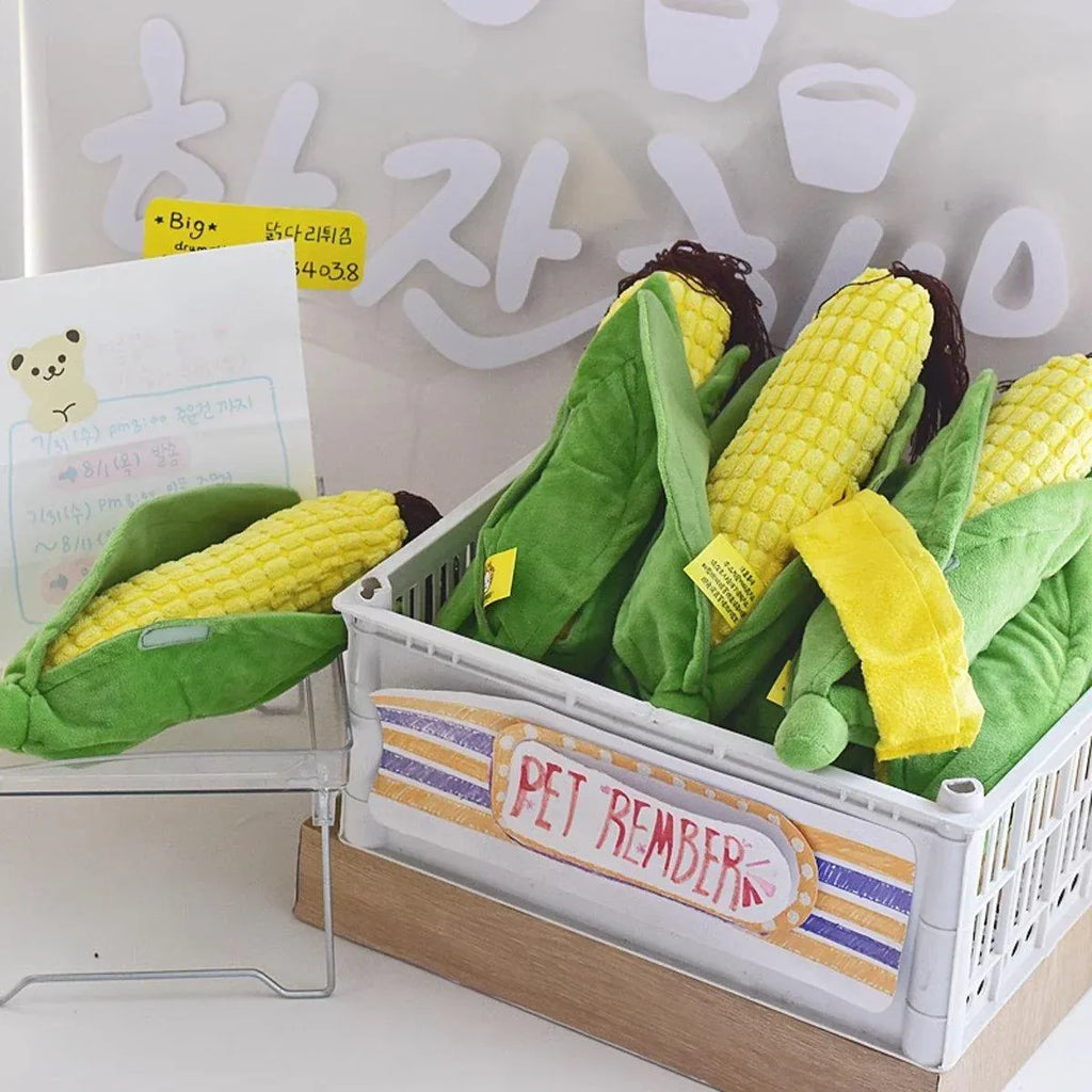 Simulation Corn Dog Chew Toy