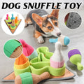 Dog Snuffle Chew Toy with Hidden Food Dispenser Interactive Training
