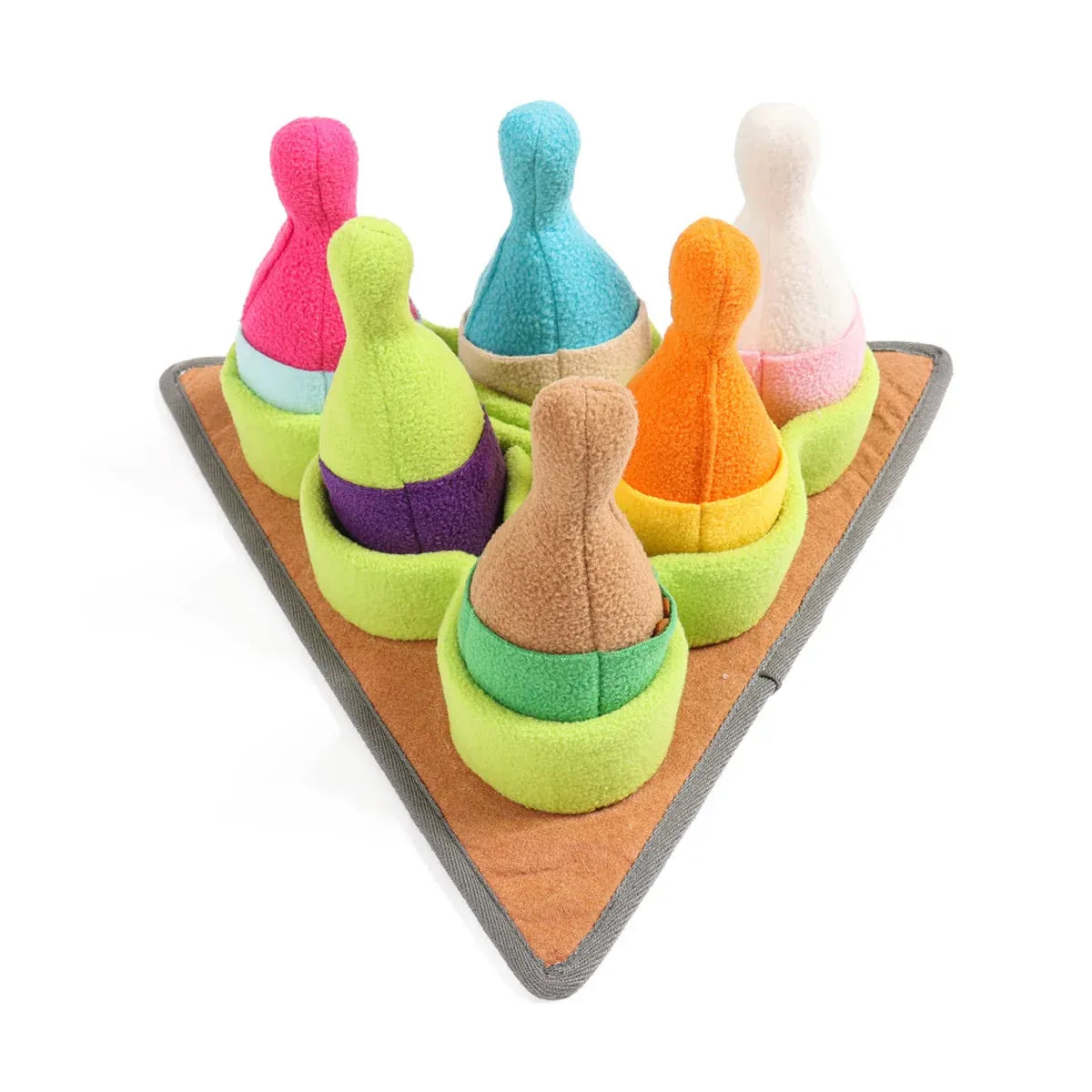 Dog Snuffle Chew Toy with Hidden Food Dispenser Interactive Training