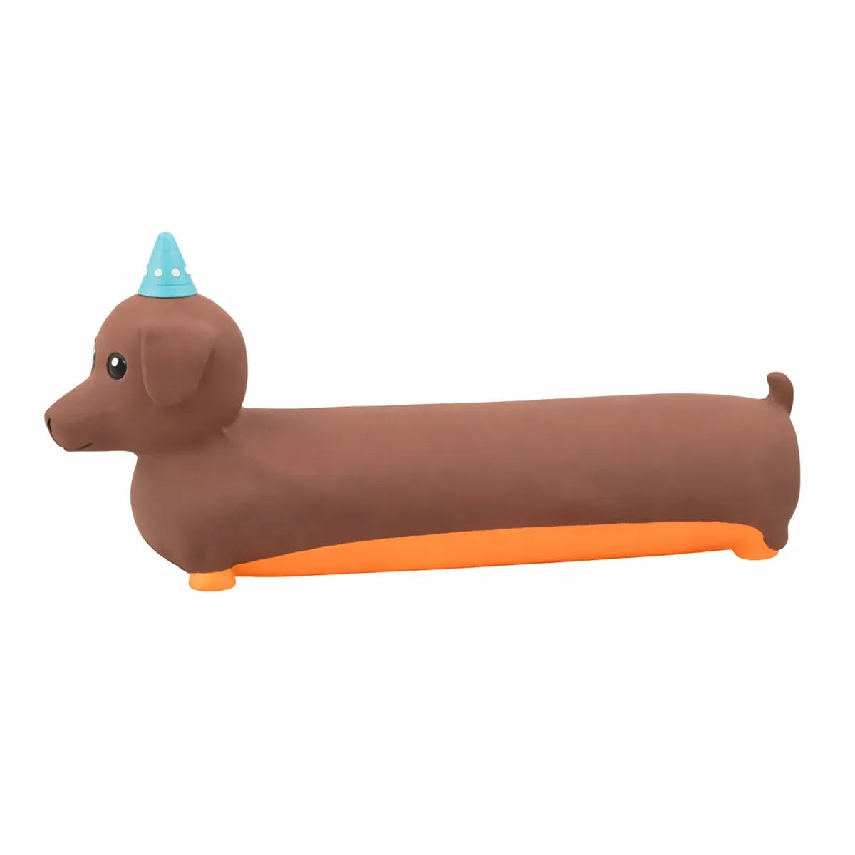 Indoor Pet Latex Squeaky Dachshund Dog Toy Interactive Boredom Relief