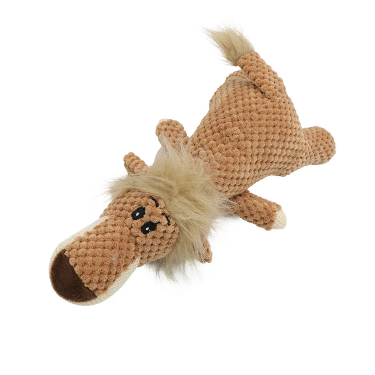 Pet Plush Corn Fleece Squeaky Toy Chew Teeth Cleaning For Dogs