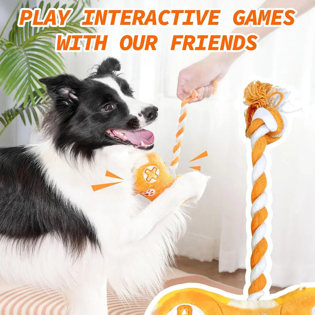Pet Plush Dog Toys Stress Relieving Toy